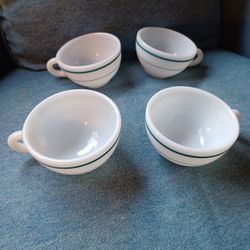 Anchor Hocking Fire King Coffee Cups 