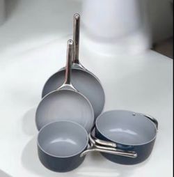 Caraway cookware set (lids not included)