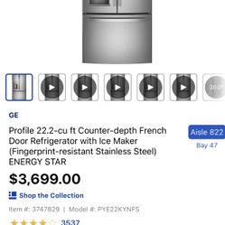 GE PROFILE REFRIGERATOR 