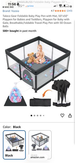 50 x 50 Playpen and mat