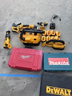 Power tools Dewalt Milwaukee Makita