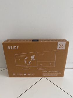 msi PRO MP242L 24-inch IPS 1920 x 1080 (FHD) Computer Office Monitor