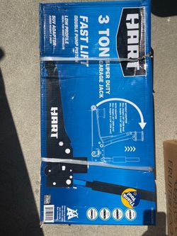HART 3 Ton Fast Lift Super Duty Garage Jack