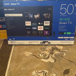 New Onn Roku Tv 50inch 4k - SmartTV 