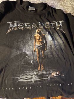 Vintage Megadeth long sleeve single stitch 9/10 quality $200 obo