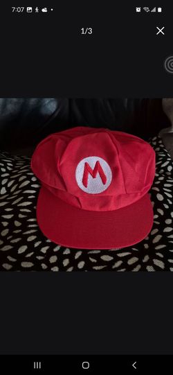 Costume super Mario Bros Hat one size