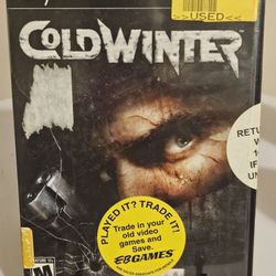 Cold Winter Sony PlayStation 2 PS2 CIB Complete In Box With Manual Video Game