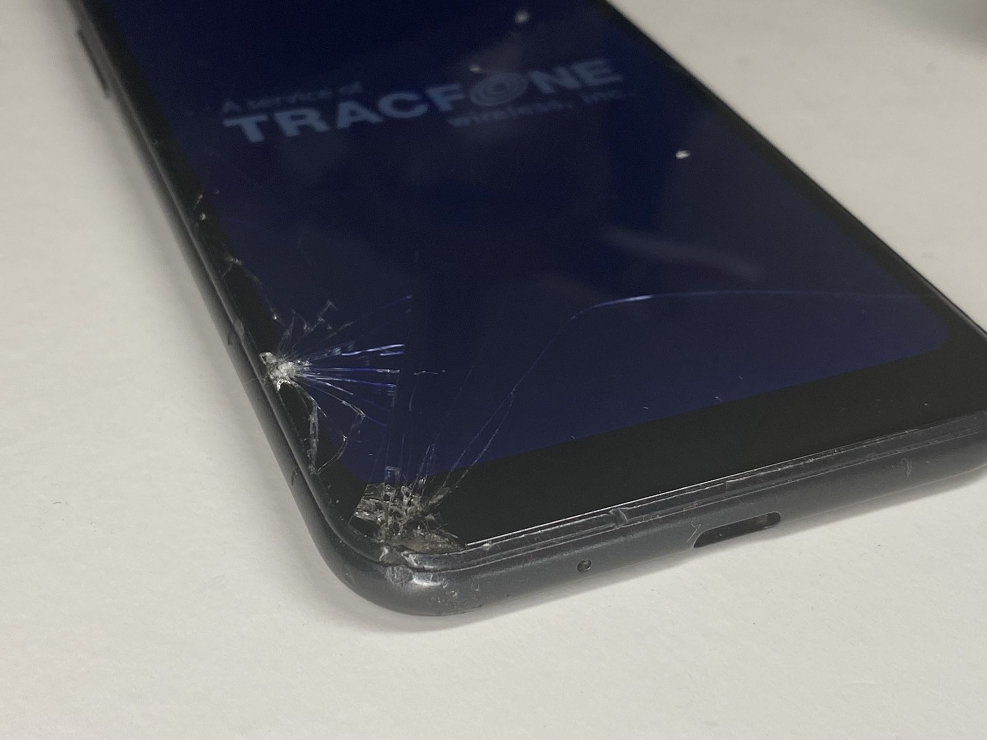 Samsung Galaxy A01 Used Cracked Glass