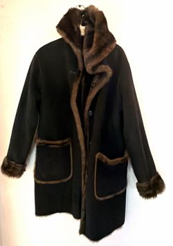 Vintage Coat Warm Two Styles  Reversible $80