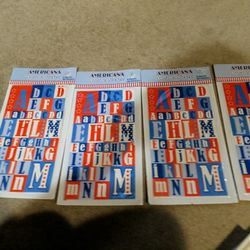 Alphabet Stickers