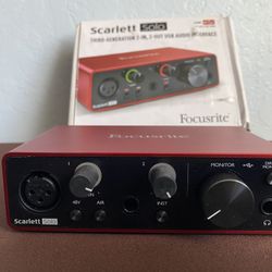 Focusrite Scarlett Solo 3rd Gen USB Audio Interface