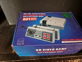 Mini HD Video Game Entertainment System 621 Games