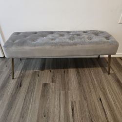 Gray Ottoman