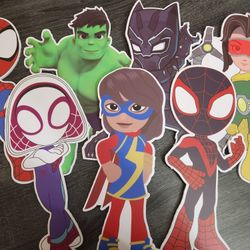 Spidey cutout for parties $8
