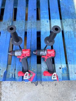 Milwaukee TOOL ONLY M18 FUEL 18V Lithium-lon Brushless Cordless 1/2 in. Hammer Drill/Driver NEW $175 EACH $175