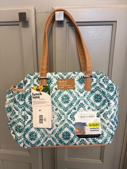 Fit & Fresh Laketown Insulated Lunch Tote NWT
