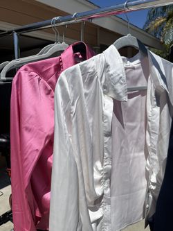 Woman long sleeve button up