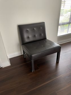 Leather Love Seat