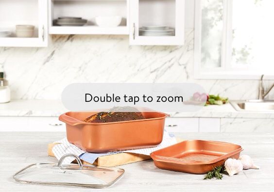 Copper Chef Wonder Cooker Cookware Set, 3 Piece