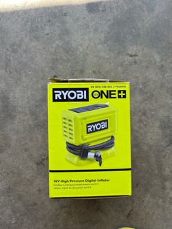 Ryobi high pressure digital inflator