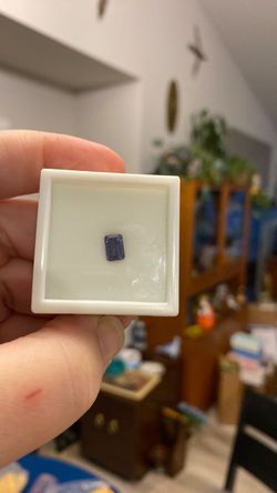 Loose Iolite 5 x 7mm and extra in a bag