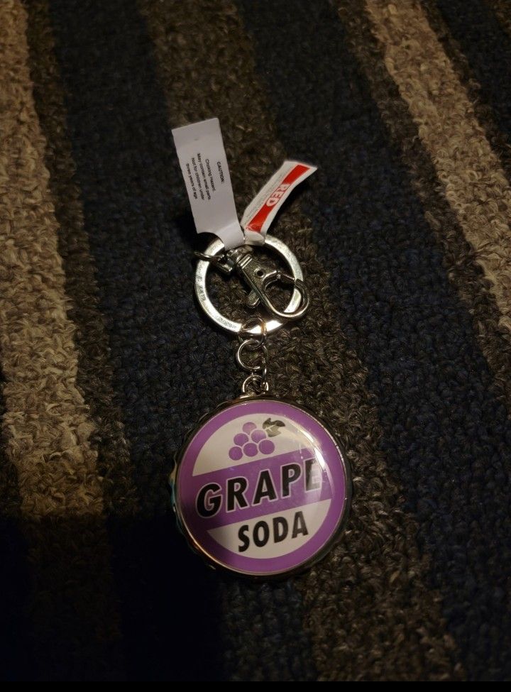UP Grape Soda Key Chain