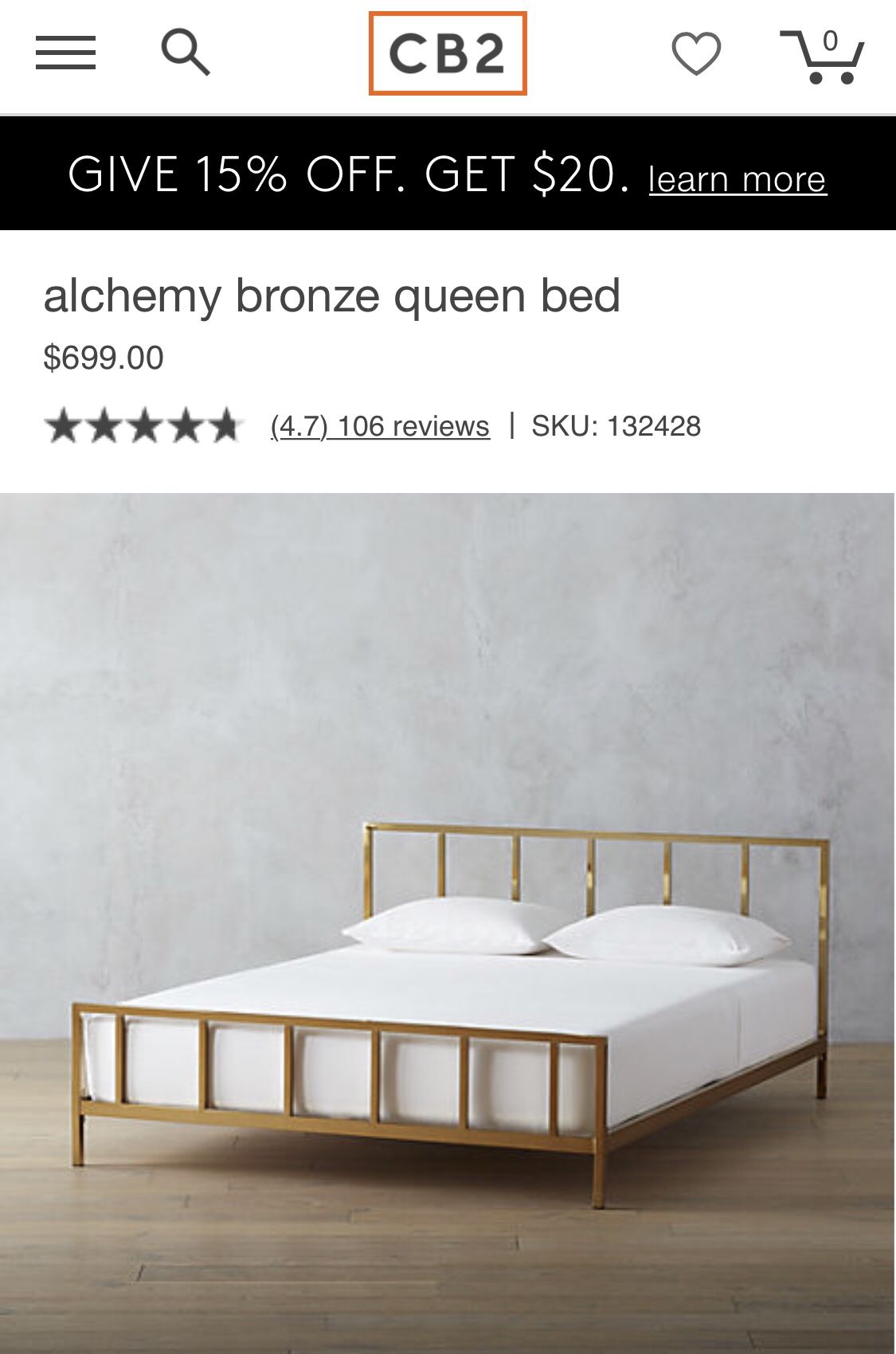 Alchemy 2024 bronze bed