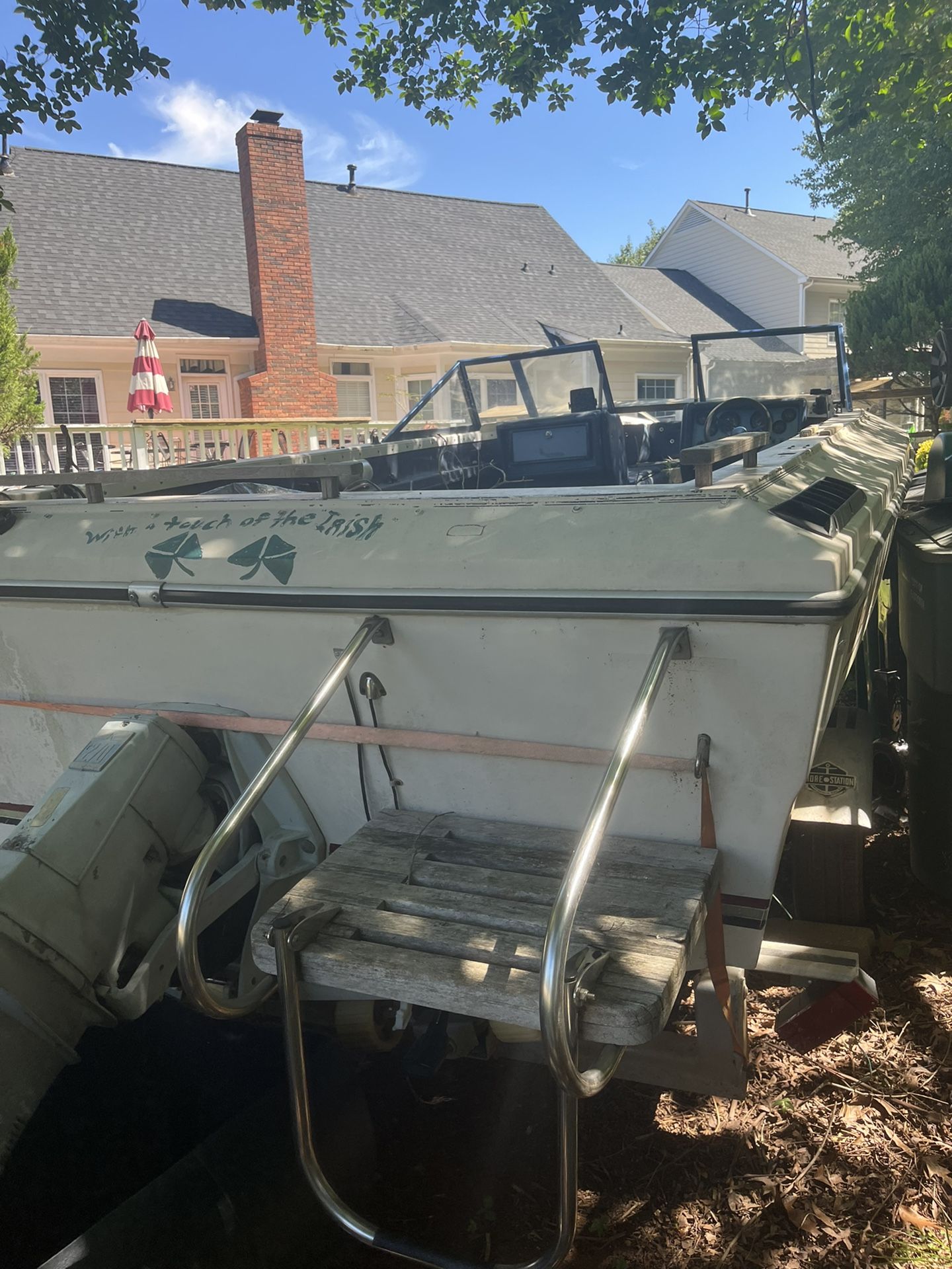 Boat and trailer, trailer $500. boat is free