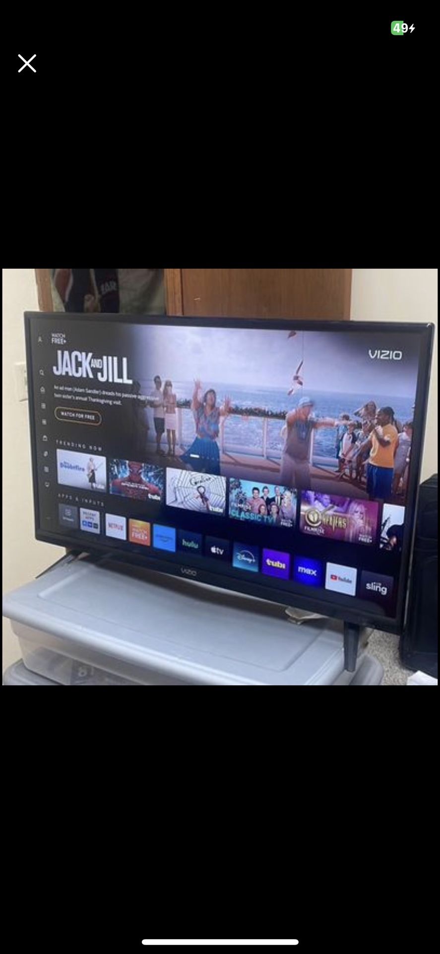 32” HD 1080p Vizio Smart TV