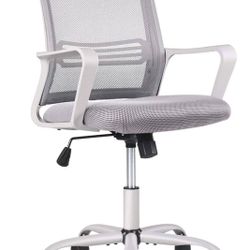 Smugdesk Ergonomic Mid Back Breathable Mesh Swivel Desk Chair with Adjustable Height & Lumbar support NEW