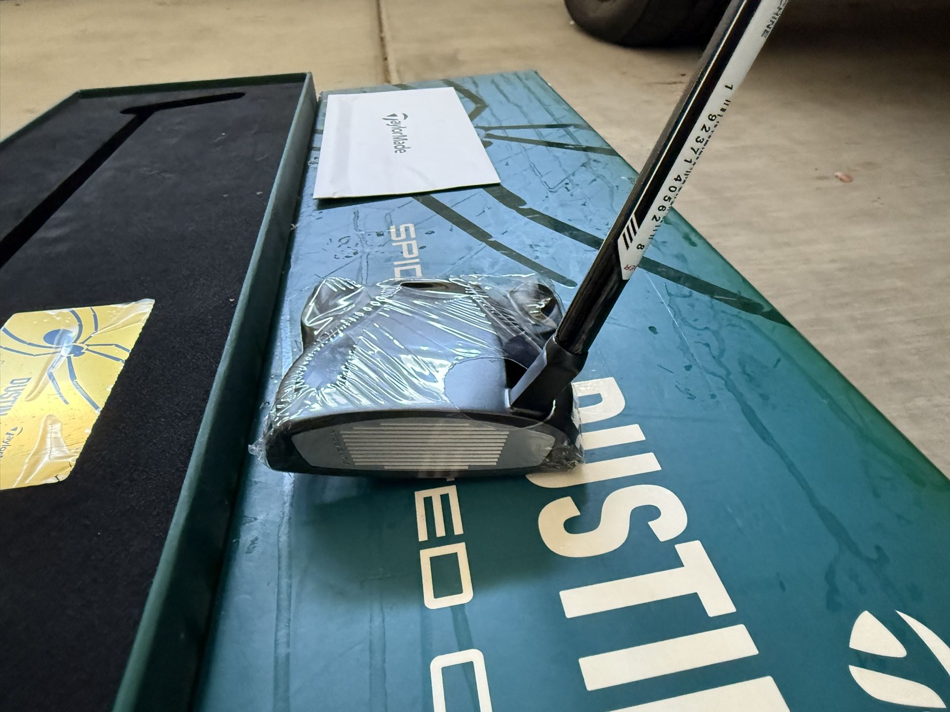 TAYLORMADE SPIDER PUTTER DUSTIN JOHNSON LIMITED COMMEMORATIVE EDITION-NEW