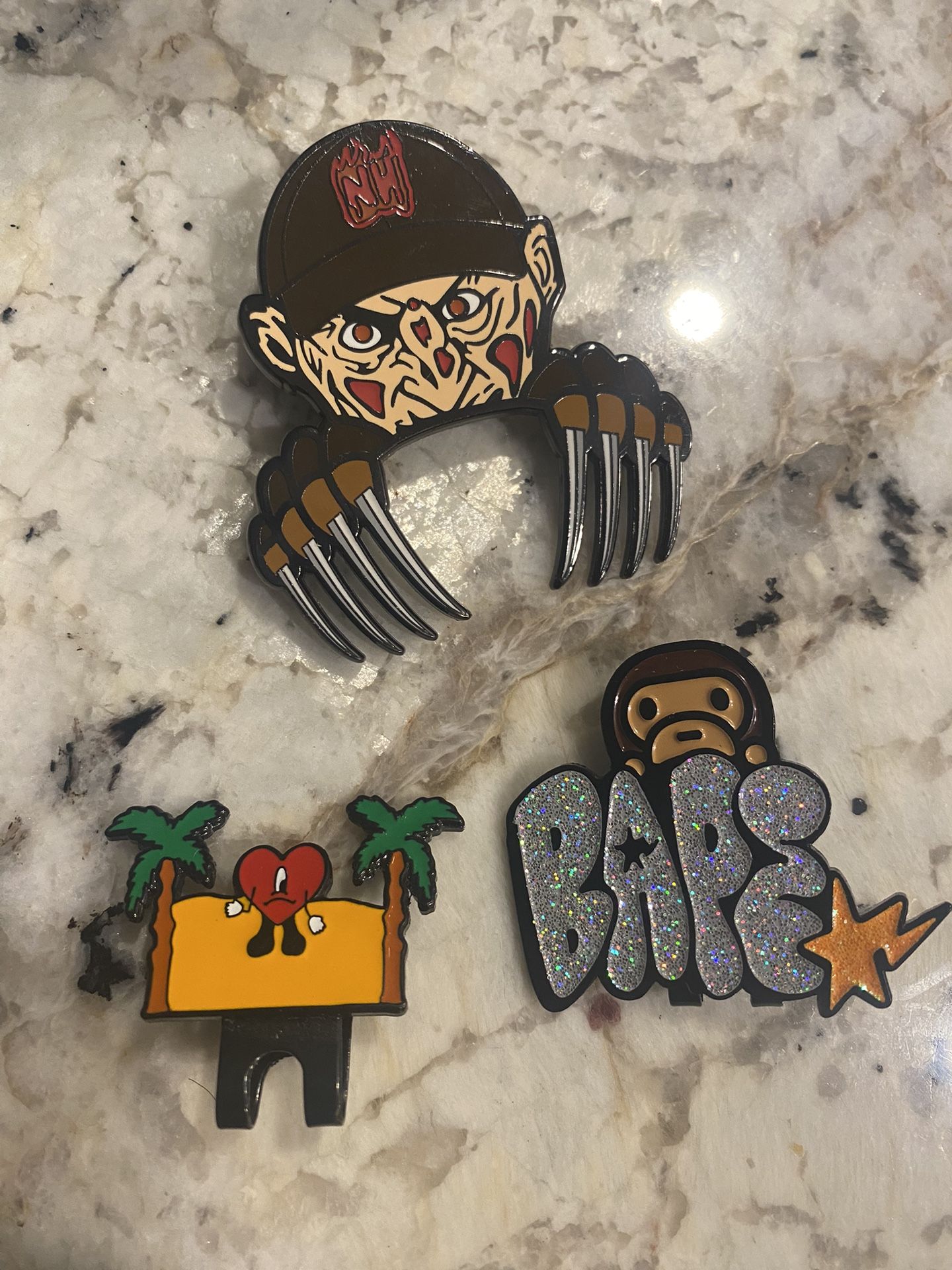 Pins And Blips For Fitted Hats
