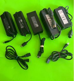 Xbox 360 Xbox One Power Supply AC Adapter Cord Slim S E Elite Fat Phat Jasper Falcon Zephyr Original Power Brick Replacement