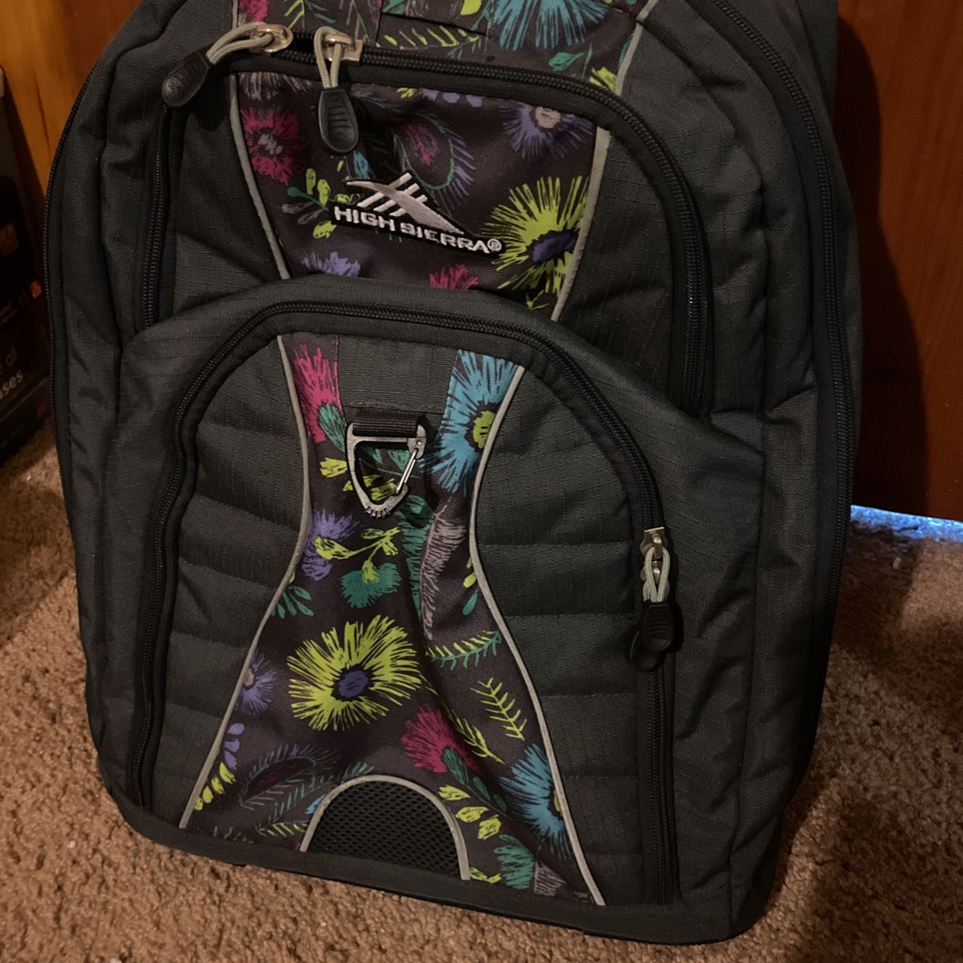 Backpack With Wheels Very Clean Heavy Duty $10