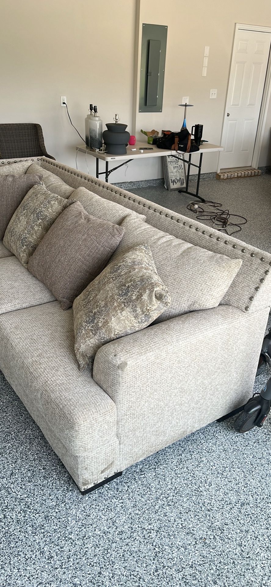 Loft Couch, Pillows Included