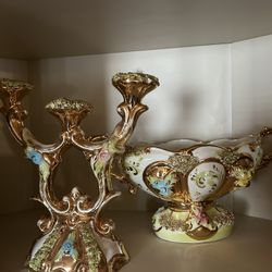 Cups And Saucers And Glassware 