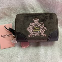 Juicy Couture Double Zipper Wallet 