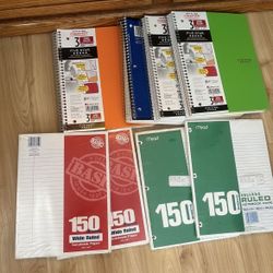 Wide Ruled Notebooks And Paper📒 