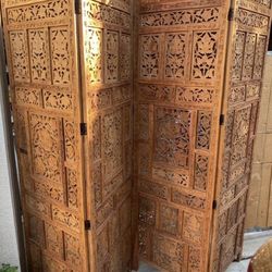 Carved divider