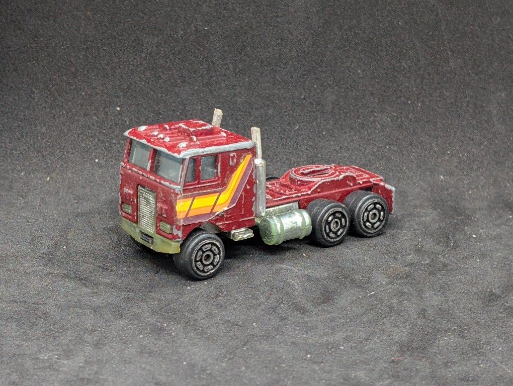 1978 Universal Products Red Truck, Made in Hong Kong