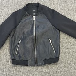 Forever 21 Unisex Faux Leather Jacket Size Large 