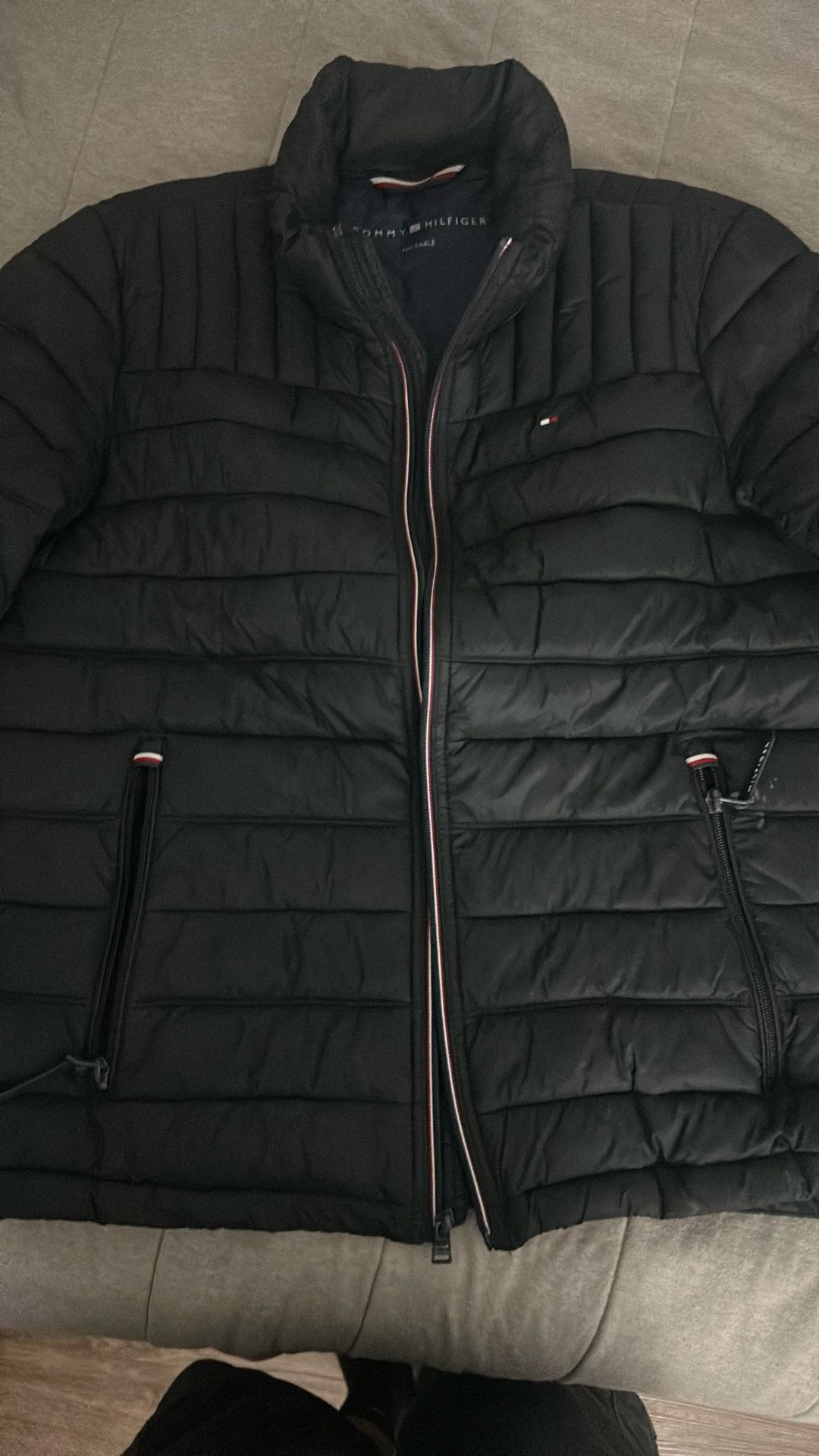 tommy hilfiger puffer jacket