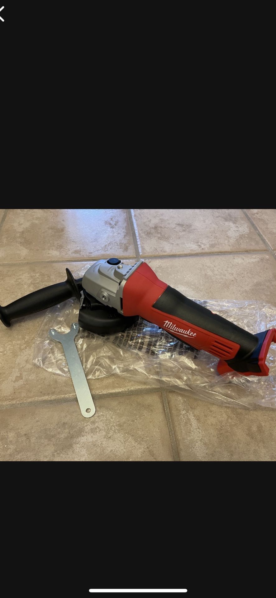 Brand New Milwaukee M18 Grinder, Tool Only