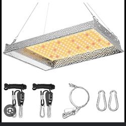 IPower 2025 600W LED Grow Light, Sunlike Full Spectrum Plants Lamp For Hydroponic Greenhouse, Indoor Seeding Veg And Bloom, 4x4 Coverage