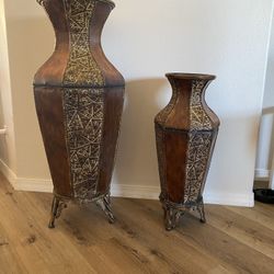 X-Large/tall  Beautiful Metal Pot Decor