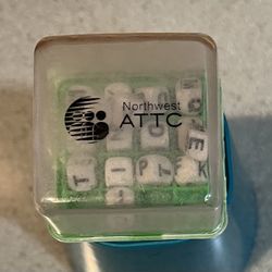 Vintage Mini Word Puzzle Game. Advertising Game For Northwest ATTC