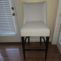 Tall White Mavin Barstool (2 Available)