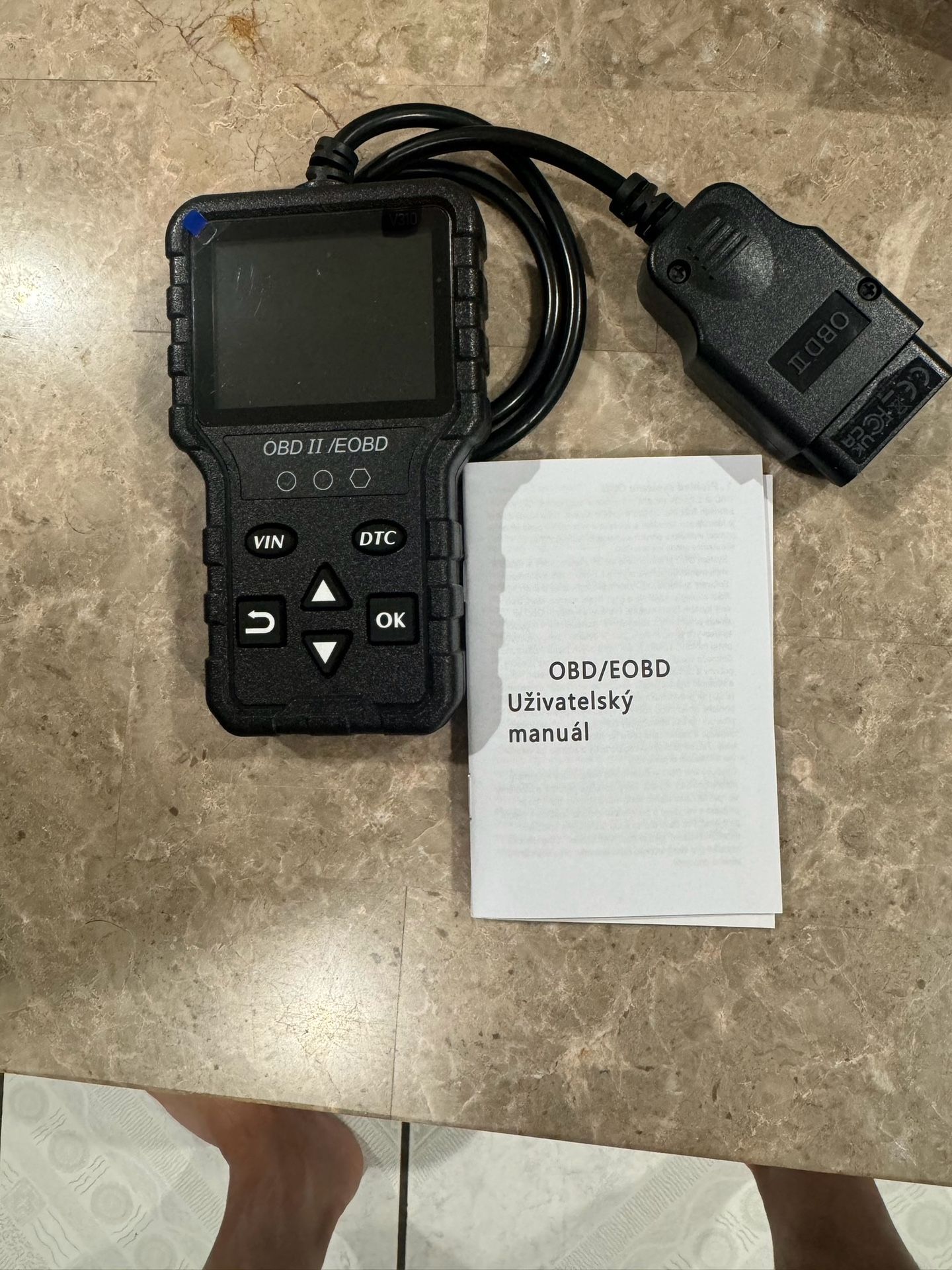 OBD2 Scanner Diagnostic Tool, Check Erase Engine Light Fault Code Scanner Tool, DTC, Data Stream, I/M Readiness, Car & Truck Scan Tool for All Vehicle