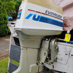 WANTED 70hp Johnson Or Evinrude With Tilt And Controls