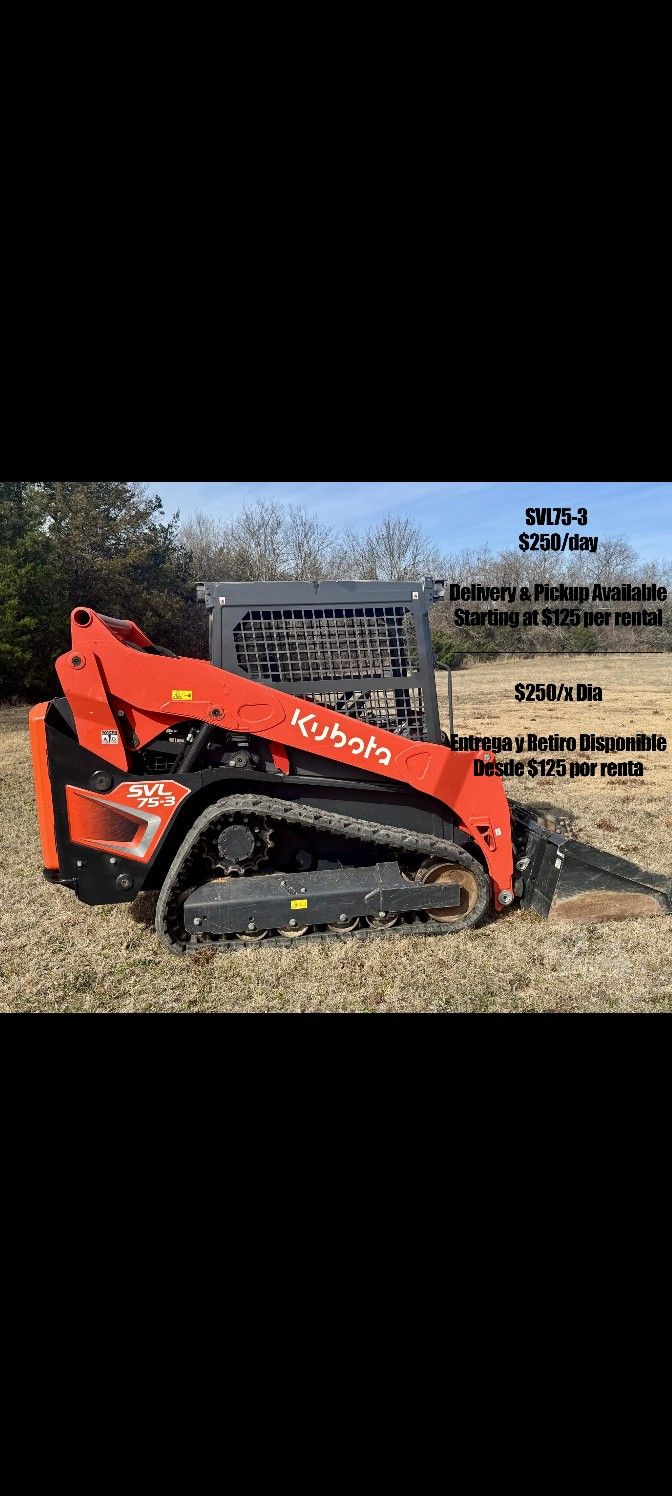 Kubota Skid Steer SVL 75-3